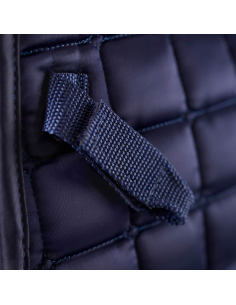 Tapis De Selle Premier Equine Alberta Satin Dressage Marine 2