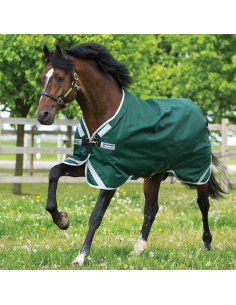 Couverture Horseware Rambo original 0g leg arches verte