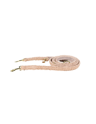 Kentucky Teddy Fleece Dog Lead 2m BEIGE