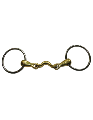 Jump'In French Mouth Loose Ring Low Port Bit