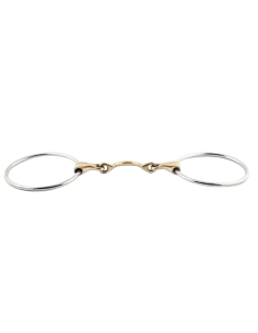 Mors Jump'In 2 Grand Anneaux Double Brisure Avec Passage De Langue