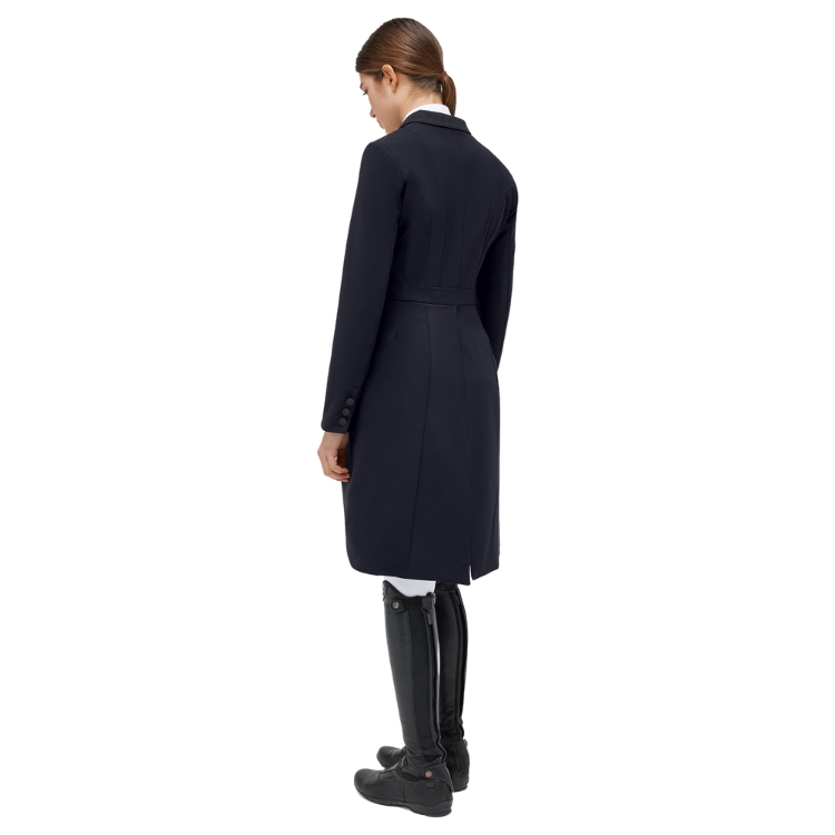 Frack Cavalleria Toscana Embroidered Houndstooth Femme marine