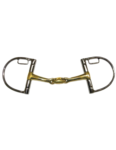 Jump'In French Mouth D-ring Bit with Pass