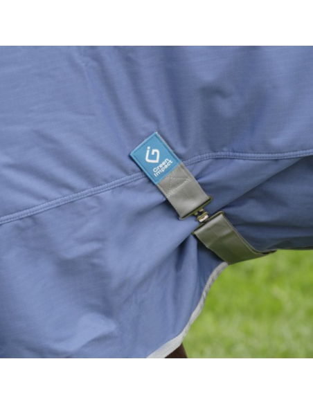 Couverture Equithème "Tyrex 600D" Recyclée 300grs marine