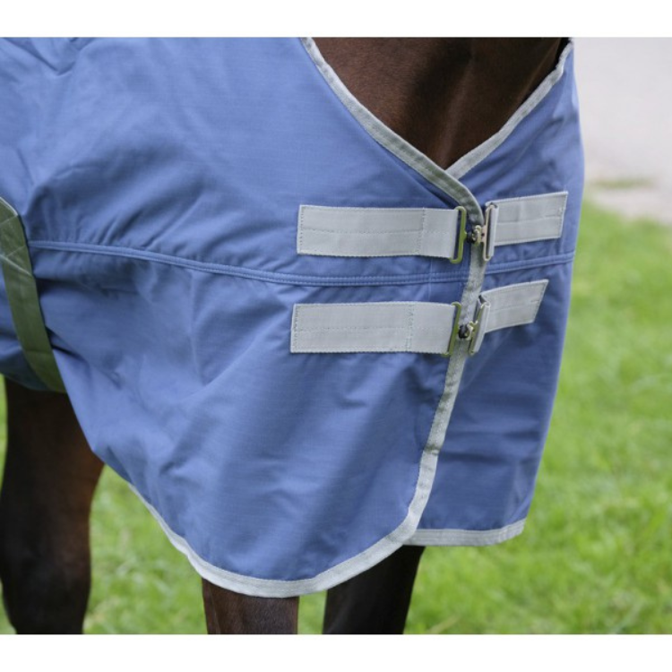 Couverture Equithème "Tyrex 600D" Recyclée 300grs marine