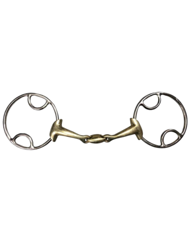 Jump'In French Mouth Large Ring Beval Bit