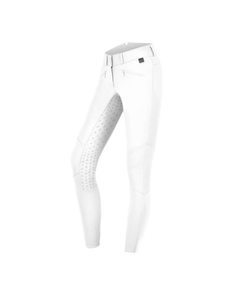 Pantalon E.L.T En Silicone Taille Haute Hella Blanc