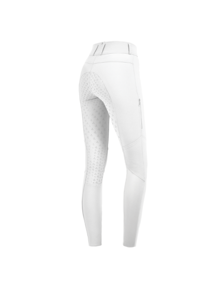 Pantalon E.L.T En Silicone Taille Haute Hella Blanc