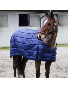 Sous-Couverture Equithème "Classic" 200grs MARINE