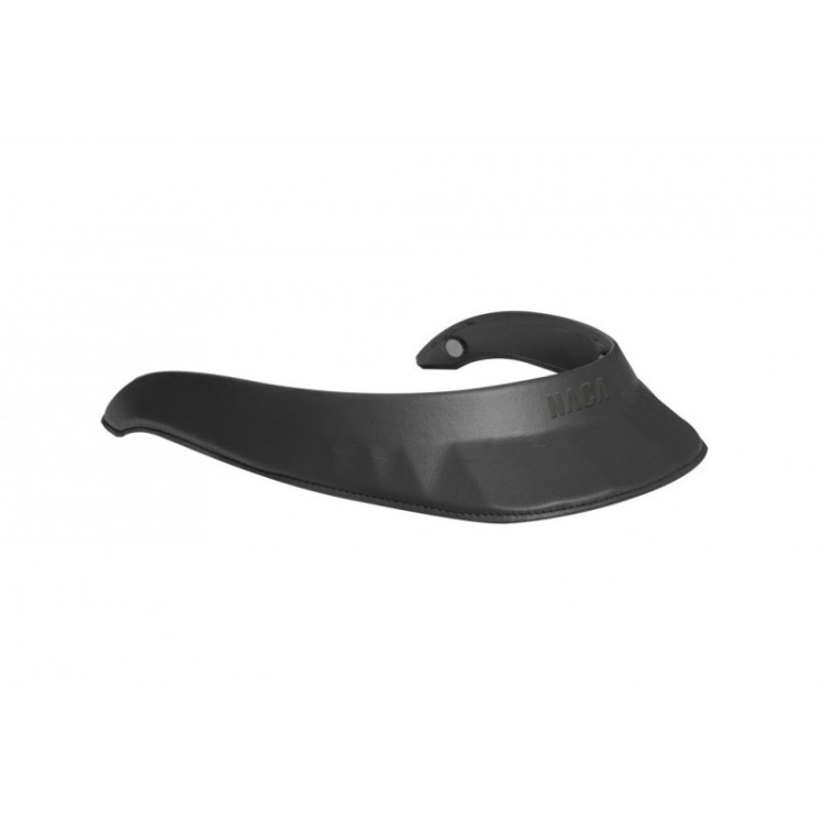 Visière Naca En Cuir noir S
