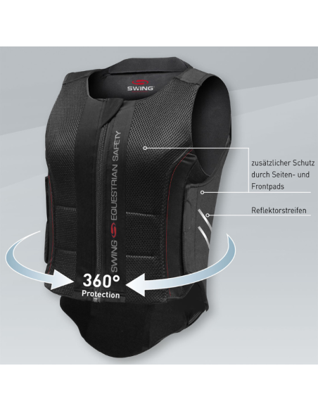 Protection Dorsale Swing P07 Souple Pour Enfant