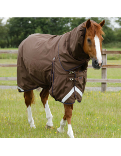 Couverture Premier Equine Buster 400g Avec Couvre Cou Marron