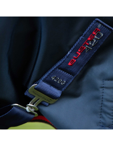 Couverture Premier Equine Buster 420g Avec Couvre Cou Marine