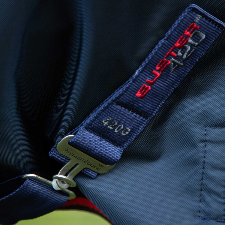 Couverture Premier Equine Buster 420g Avec Couvre Cou Marine