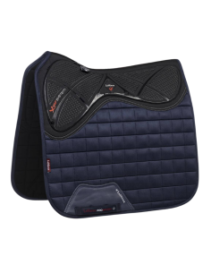 Tapis De Selle LeMieux Dressage X-Grip Silicone Marine