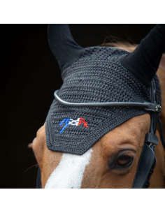 Penelope "Glitter" Fly Veil Black 2