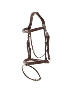 Bridon Dy'on Muserolle Combinée Tressée NEC noir 2