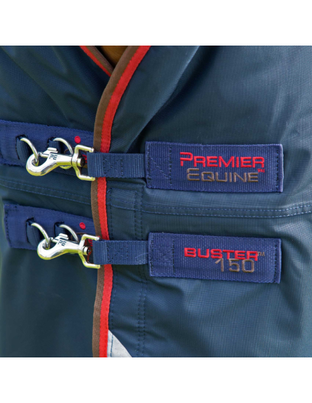 Couverture Premier Equine Buster 150g Avec Couvre Cou