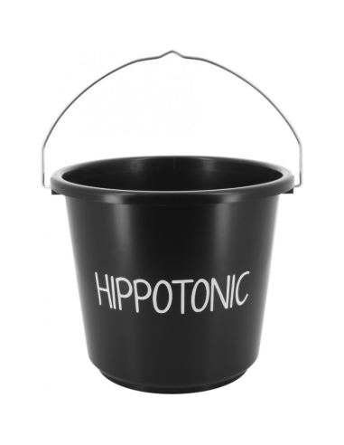 Seau D'écurie Hippotonic 12L noir