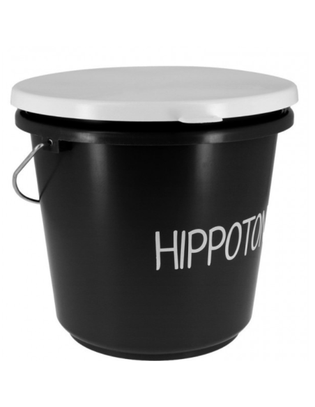 Seau D'écurie Hippotonic 12L noir