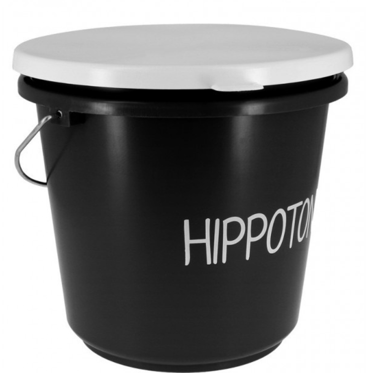 Seau D'écurie Hippotonic 12L noir