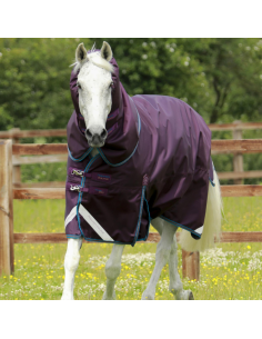 Couverture Premier Equine Titan 200g Avec Couvre Cou Marine 2