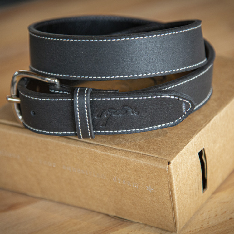 Ceinture Penelope "Initial" Noir