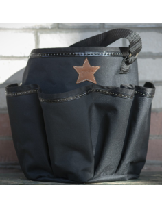 Penelope "Grooming" Grooming Bag Black