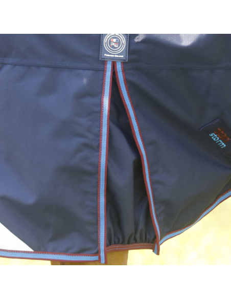 Couverture Premier Equine Titan Storm 200g Avec Couvre Cou Marine