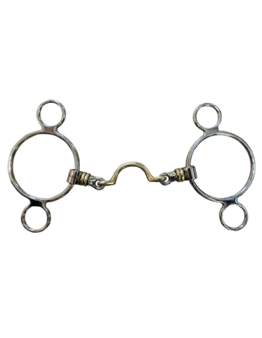 Jump'In 3 Ring Bit French Mouth With High Port