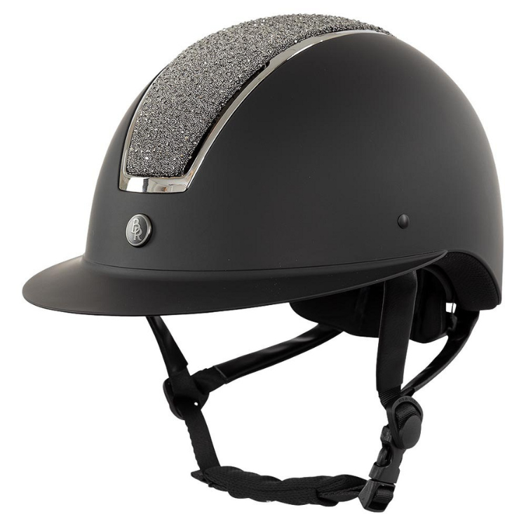 Casque BR Omega Glamourous noir