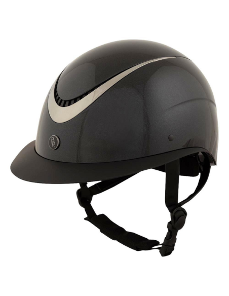 Casque BR Thèta Plus Glossy noir