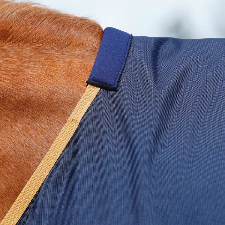 Tapis Doux Premier Equine Buster Avec Rabat De Ventre - Blanc - Neuf