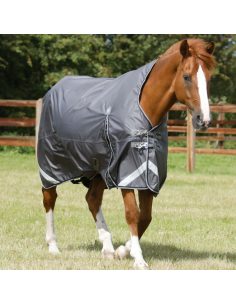 Couverture Premier Equine Buster Hardy 0g Avec Demi Cou Marine 2