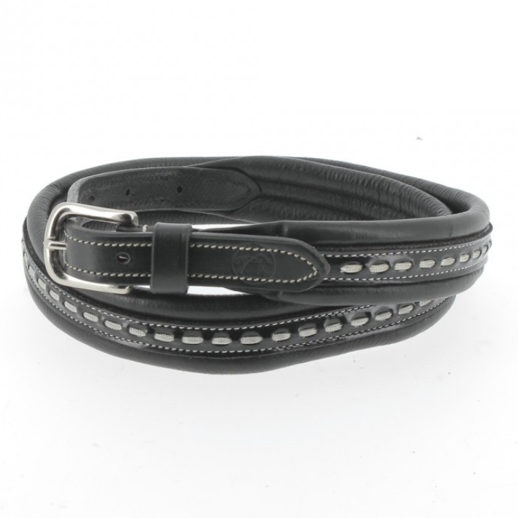 Ceinture Penelope "Point Sellier" Noir