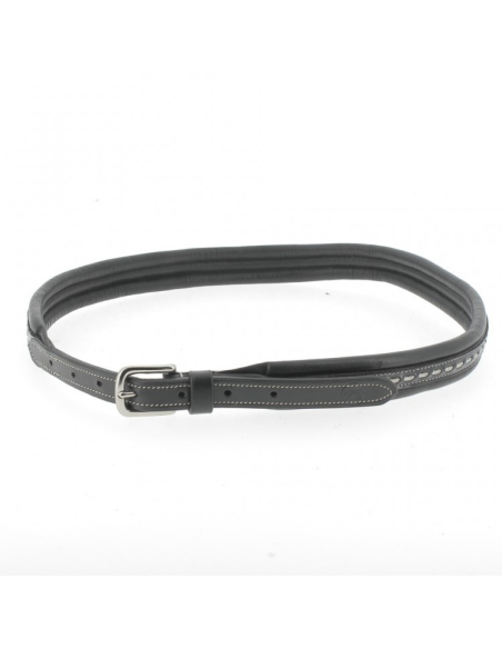 Ceinture Penelope "Point Sellier" Noir