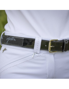 Penelope "Pearlog" Belt Black/Grey