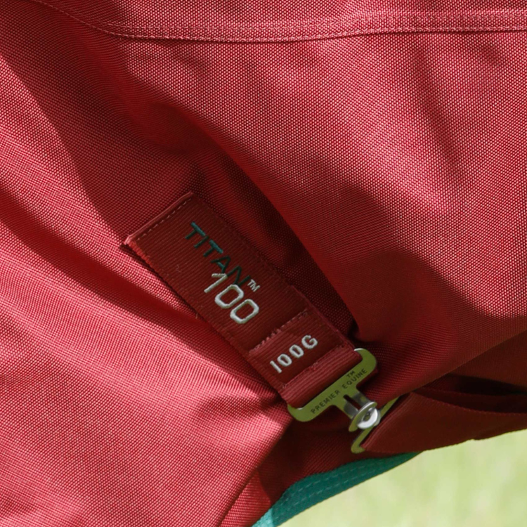 Couverture Premier Equine Titan Original 100g Bordeaux