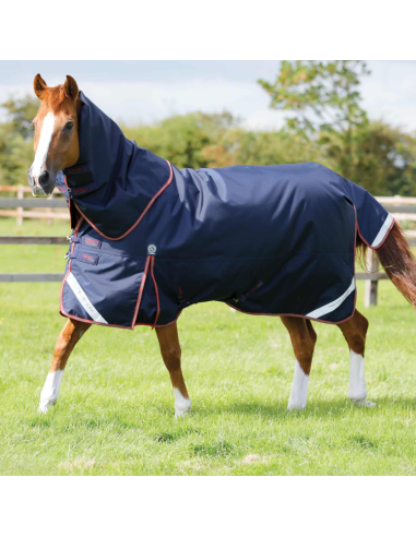 Couverture Premier Equine Titan Trio 4 en 1 Marine