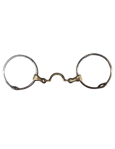 Jump'In Large Ring Gag Bit With High Port