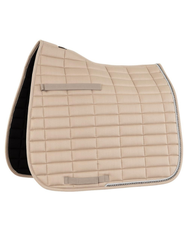 Tapis De Selle BR Glamour Chic Dressage simply taupe