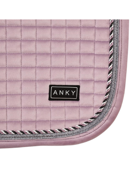 Tapis De Selle Anky Velvet Dressage  mauve shadows