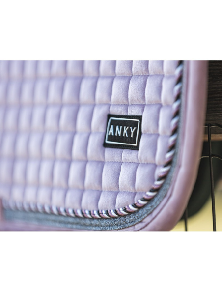 Tapis De Selle Anky Velvet Dressage  mauve shadows