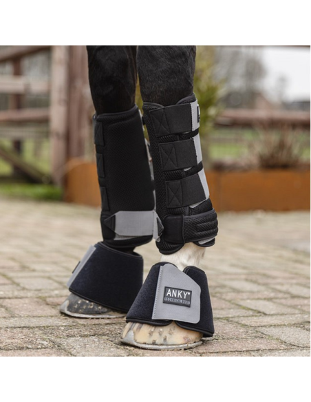 Guêtres Anky 3D Mesh steel grey