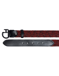 Cavalleria Toscana Men's Elastic Wool Leather Belt 2