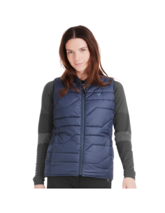 Doudoune Horse Pilot Sans Manche E-Kelvin II Femme Rouge Foncé 2