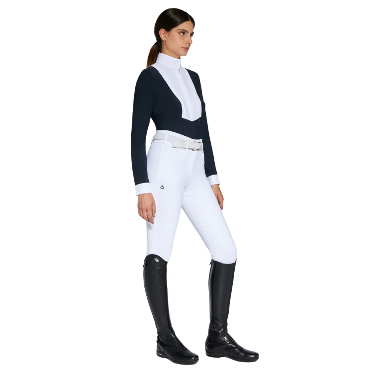 Cavalleria Toscana Long Sleeve American L/S Shirt