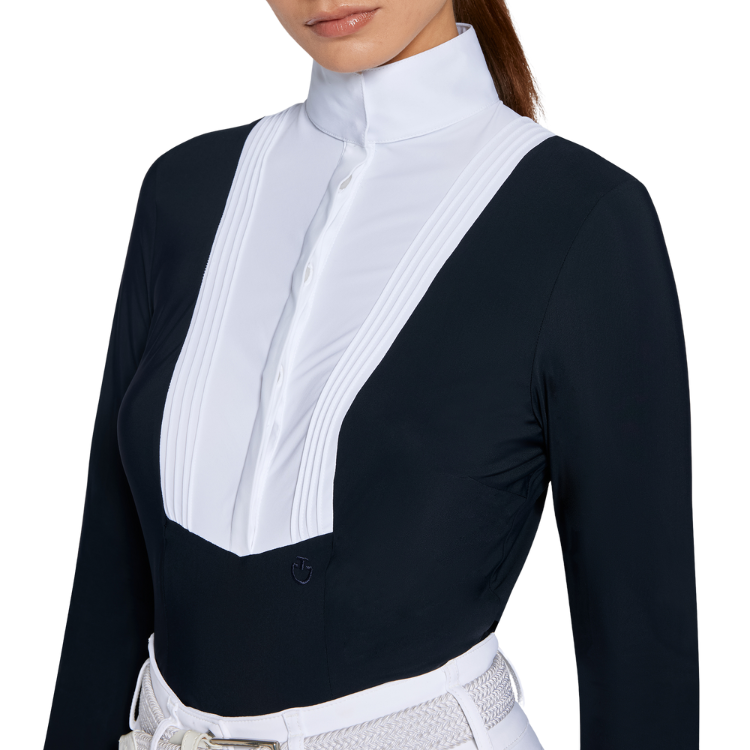 Cavalleria Toscana Long Sleeve American L/S Shirt