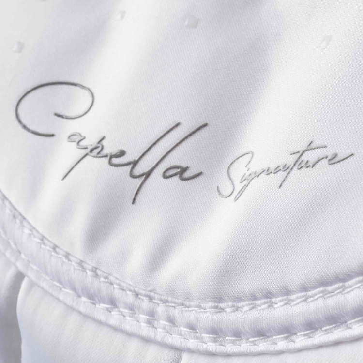 Tapis De Selle Premier Equine Mérinos Capella Jumping White/Naturel