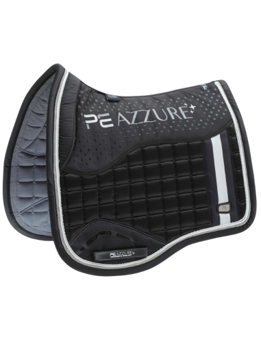 Premier Equine Azzure Anti-Slip Satin Dressage Square Black